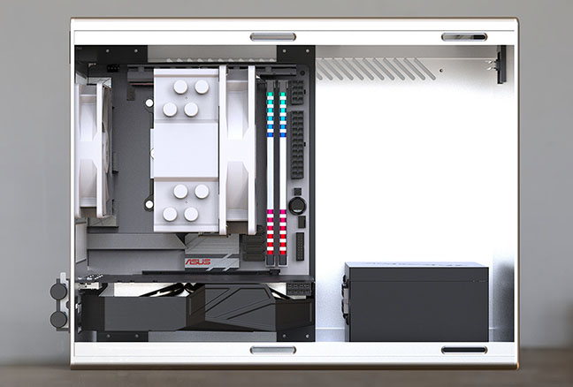 Tản nhiệt khí ID-COOLING SE-214-XT ARGB WHITE