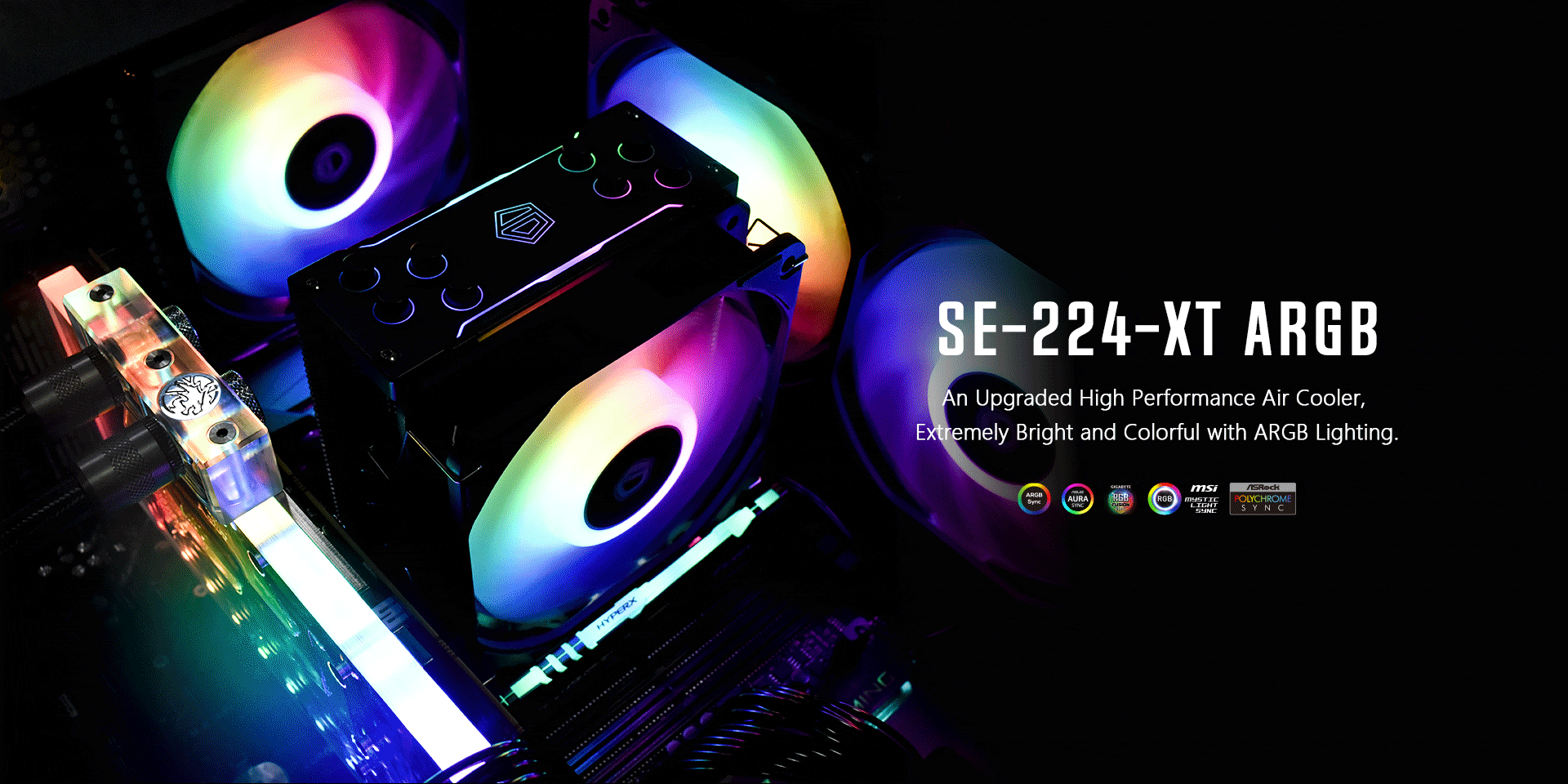 Tản nhiệt khí ID-COOLING SE-224-XT ARGB V2