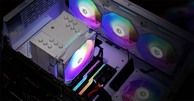 Tản nhiệt khí ID-COOLING SE-226-XT ARGB SNOW
