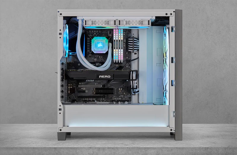 Tản nhiệt nước AIO Corsair H100i ELITE CAPELLIX White