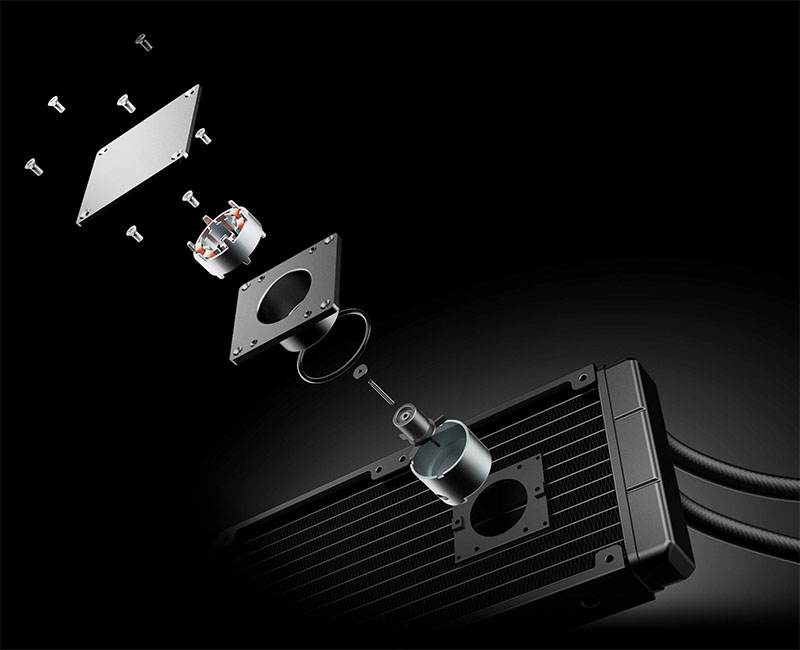 Tản nhiệt nước AIO MSI MAG CORELIQUID 240R