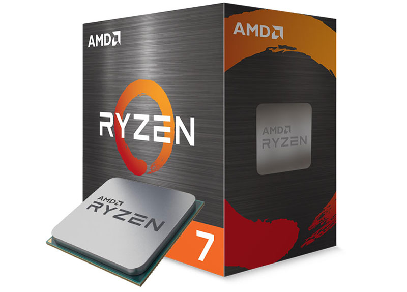 CPU AMD Ryzen 7 5800X (3.8GHz Up to 4.7GHz, 8 Nhân 16 Luồng, 32MB Cache, AM4)