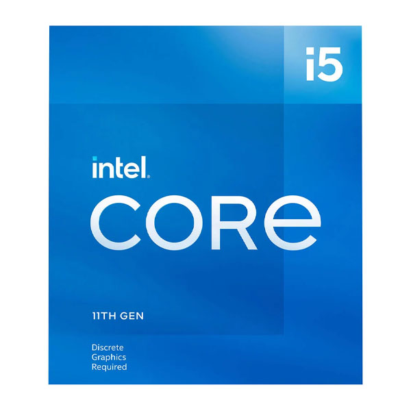 CPU Intel Core i5-11400F (Up to 4.4 GHz, 6 Nhân 12 Luồng, 12MB Cache, LGA 1200)