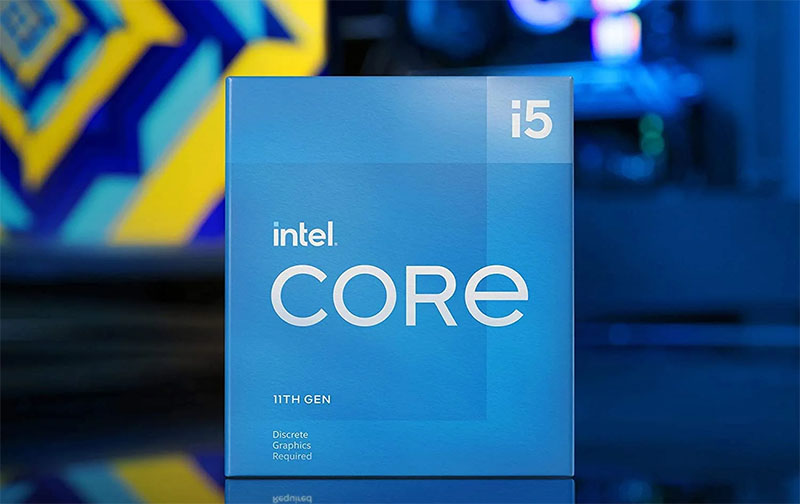 CPU Intel Core i5-11400F (Up to 4.4 GHz, 6 Nhân 12 Luồng, 12MB Cache, LGA 1200)