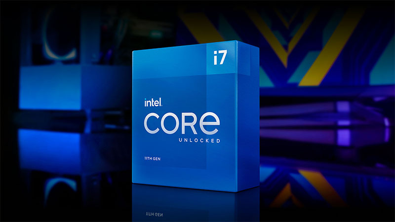CPU Intel Core i7-11700K (Up to 5.0 GHz, 8 Nhân 16 Luồng, 16MB Cache, LGA 1200)