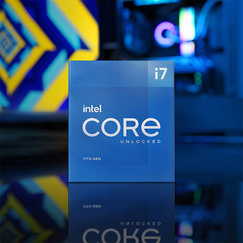 CPU Intel Core i7-11700K (Up to 5.0 GHz, 8 Nhân 16 Luồng, 16MB Cache, LGA 1200)