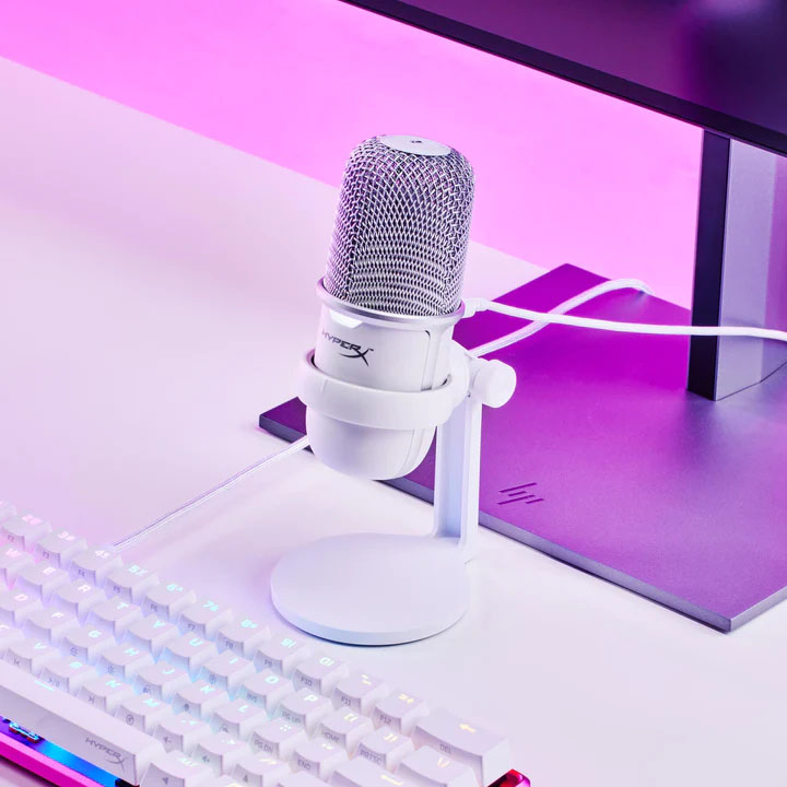 Microphone HyperX SoloCast (Trắng)