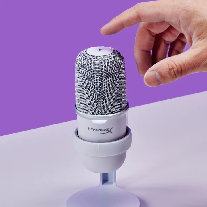 Microphone HyperX SoloCast (Trắng)
