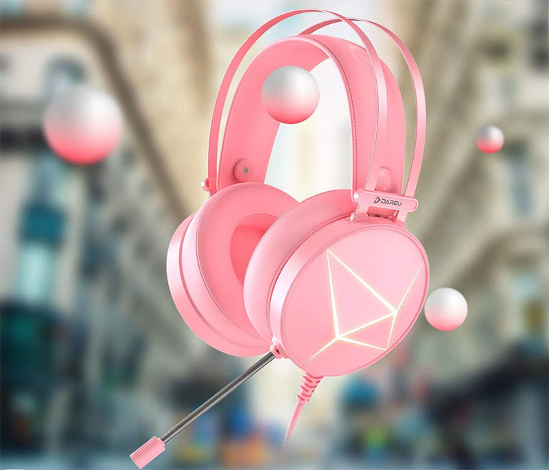 Tai nghe DareU EH722s Magic Queen (Pink)