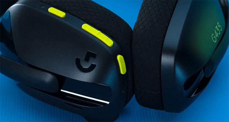 Tai nghe Logitech G435 Lightspeed Wireless - Black Neon Yellow