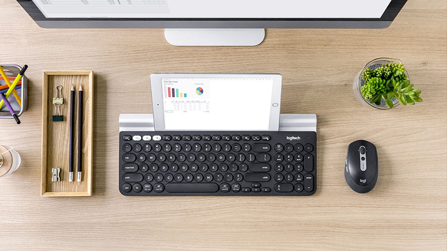 Chuột không dây bluetooth văn phòng Logitech M590 Silent