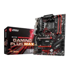 Mainboard MSI B450 GAMING PLUS MAX (AMD B450 / Socket AM4 / m-ATX / DDR4 x 4)
