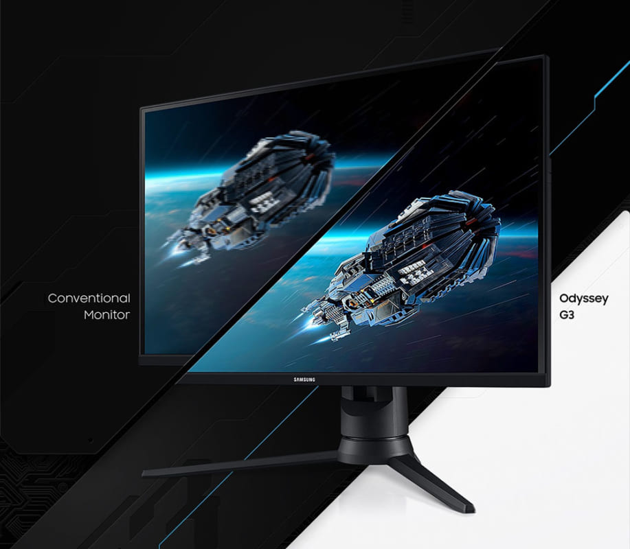Màn hình máy tính Samsung LF27G35TFWEXXV (27 inch / Full HD 1080p / 144Hz / VA)