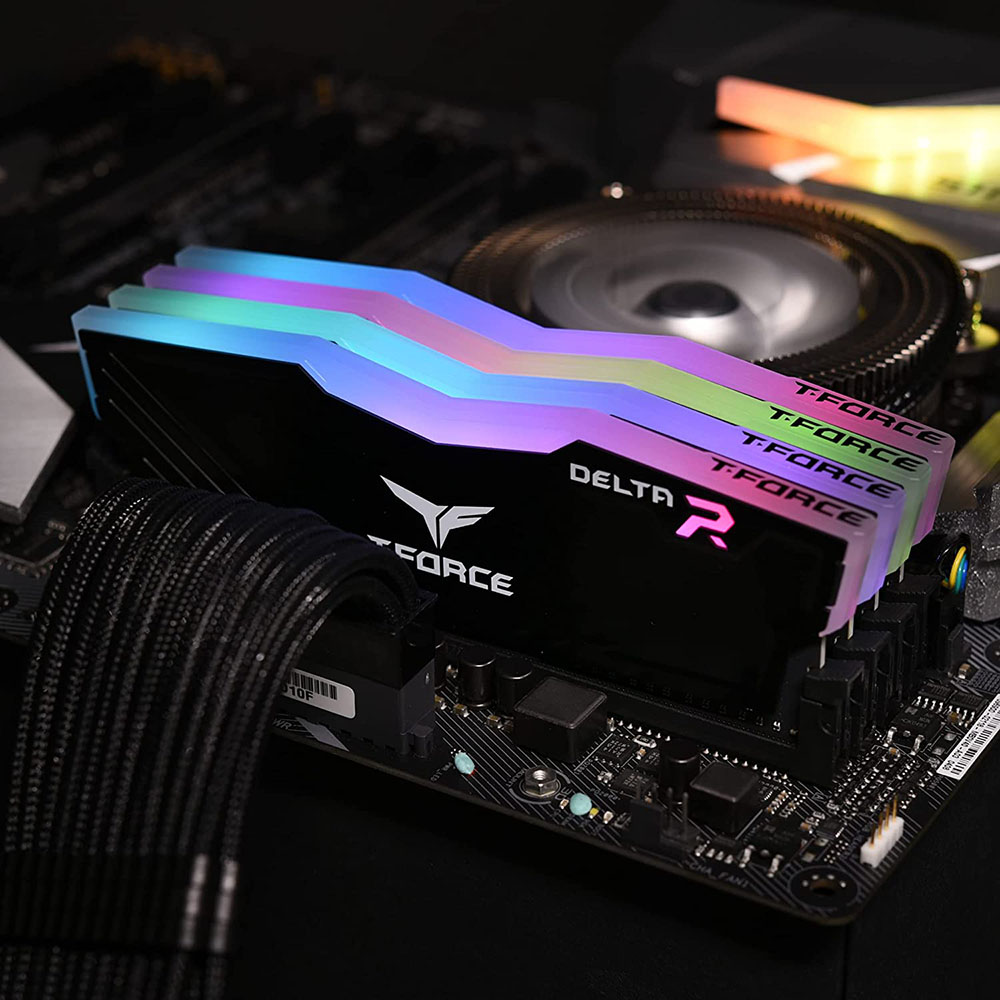Ram PC TeamGroup T-Force Delta RGB 8GB (1x8GB) DDR4 3200MHz