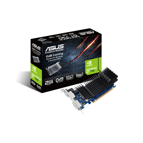 Card VGA Asus GeForce GT 730 2GB GDDR5 (GT730-SL-2GD5-BRK)