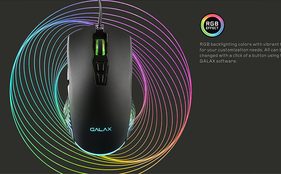 Chuột gaming Galax Slider 03 RGB (SLD-03)