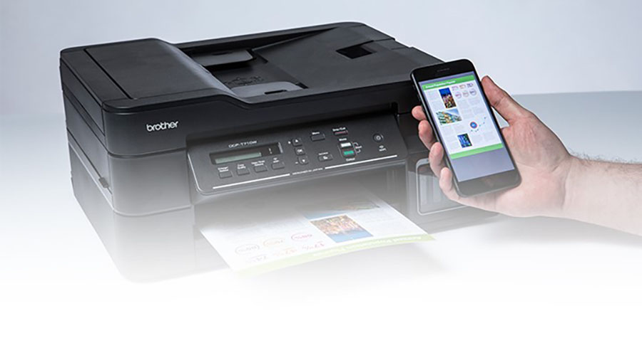 Máy in phun màu đa năng Brother DCP-T710W (In wifi / Print / Copy / Scan)