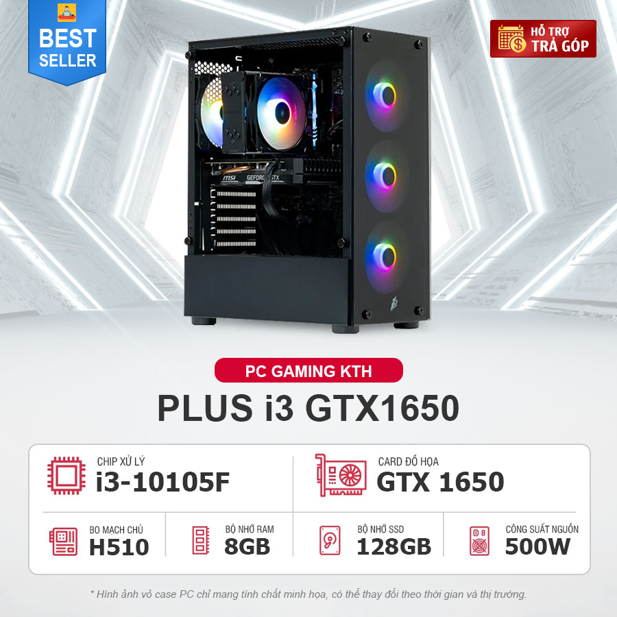 PC KTH PLUS i3 GTX1650