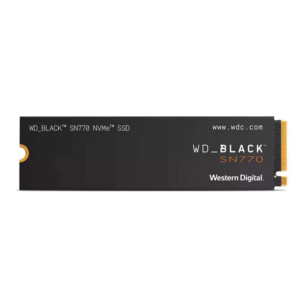 Ổ cứng SSD WD Black SN770 PCIe Gen4 x4 NVMe M.2 500GB (WDS500G3X0E)